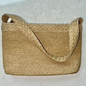 ERIC JAVITS woven straw purse